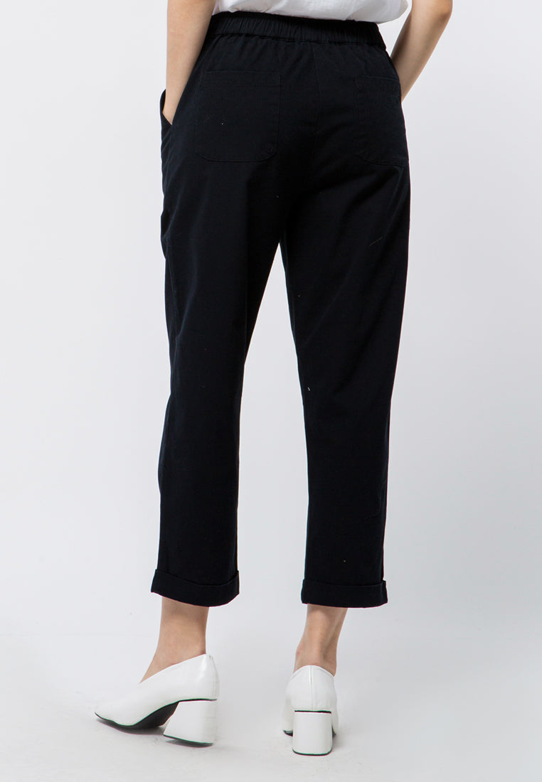 Buckle Belt Pants