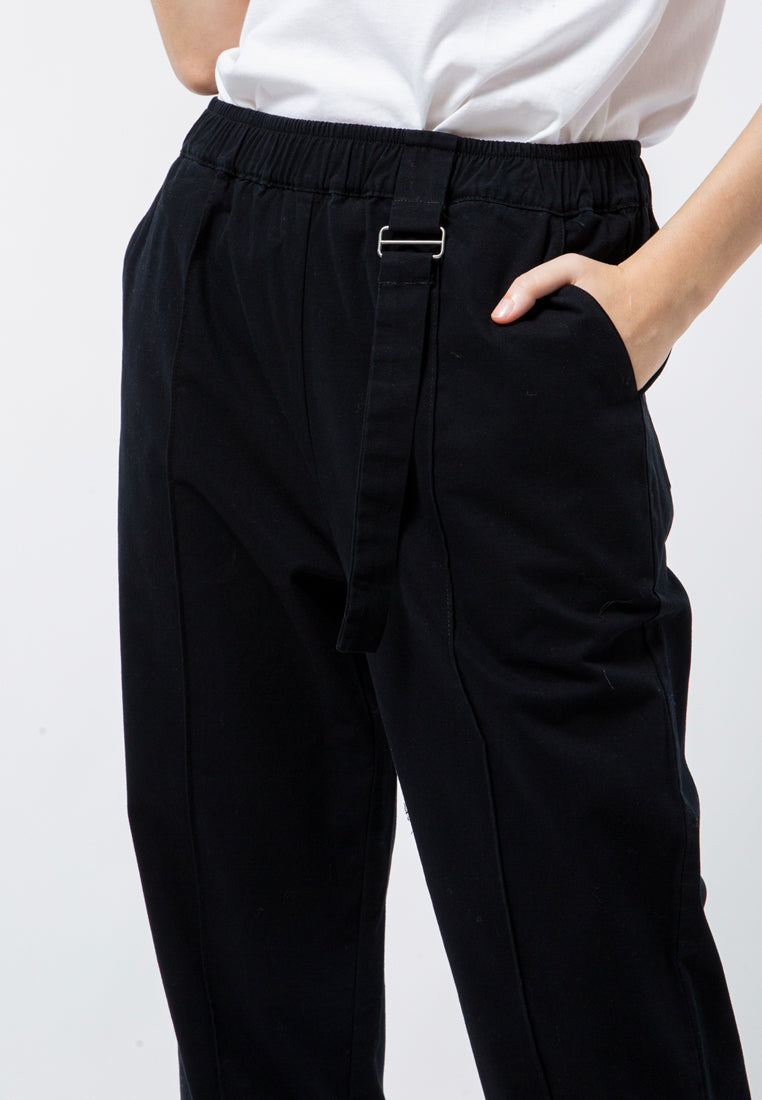 Buckle Belt Pants