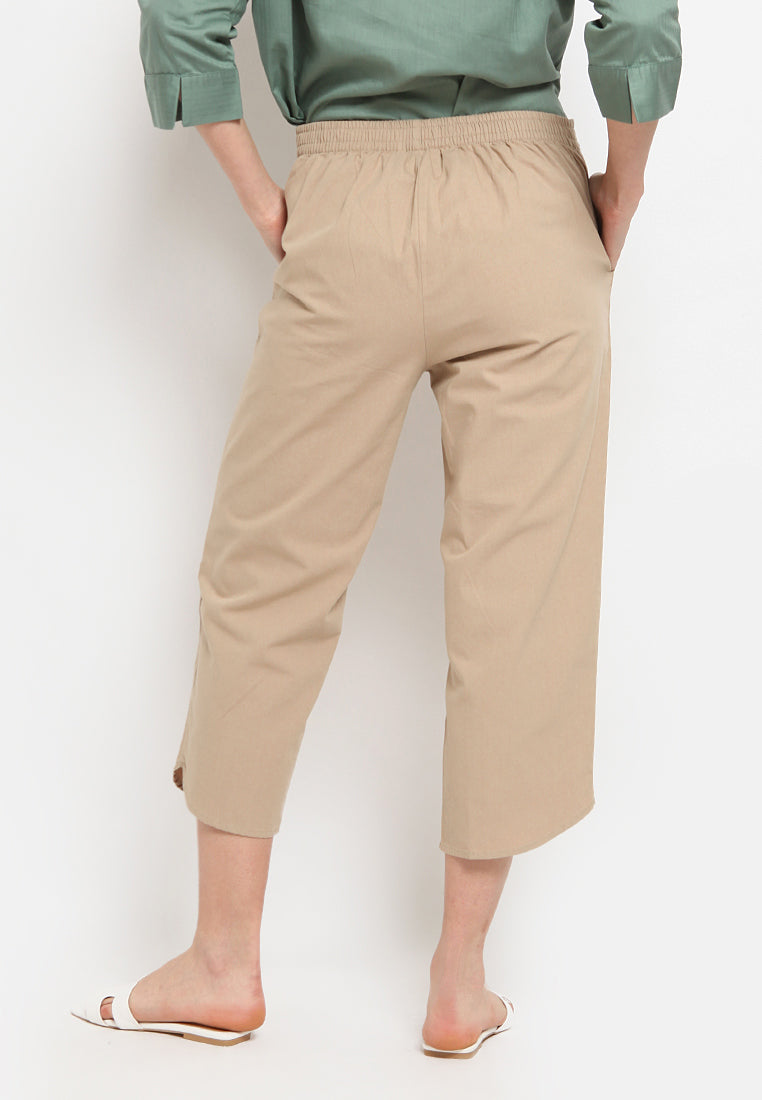 High Waist Crop Pants