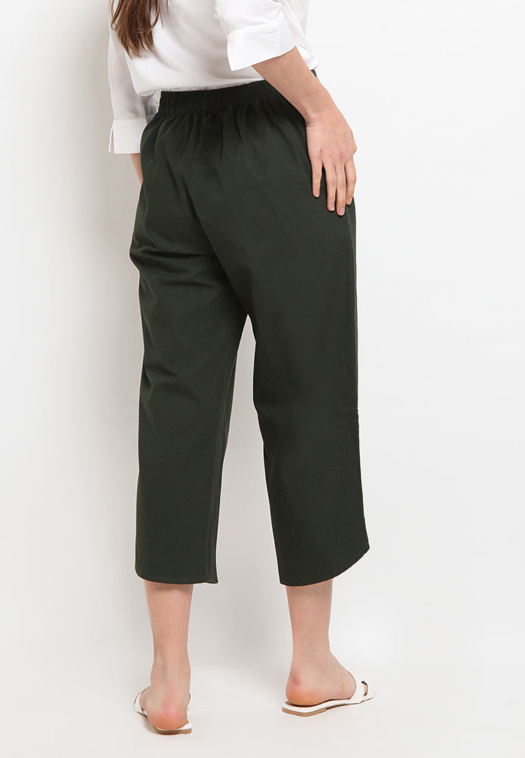 High Waist Crop Pants
