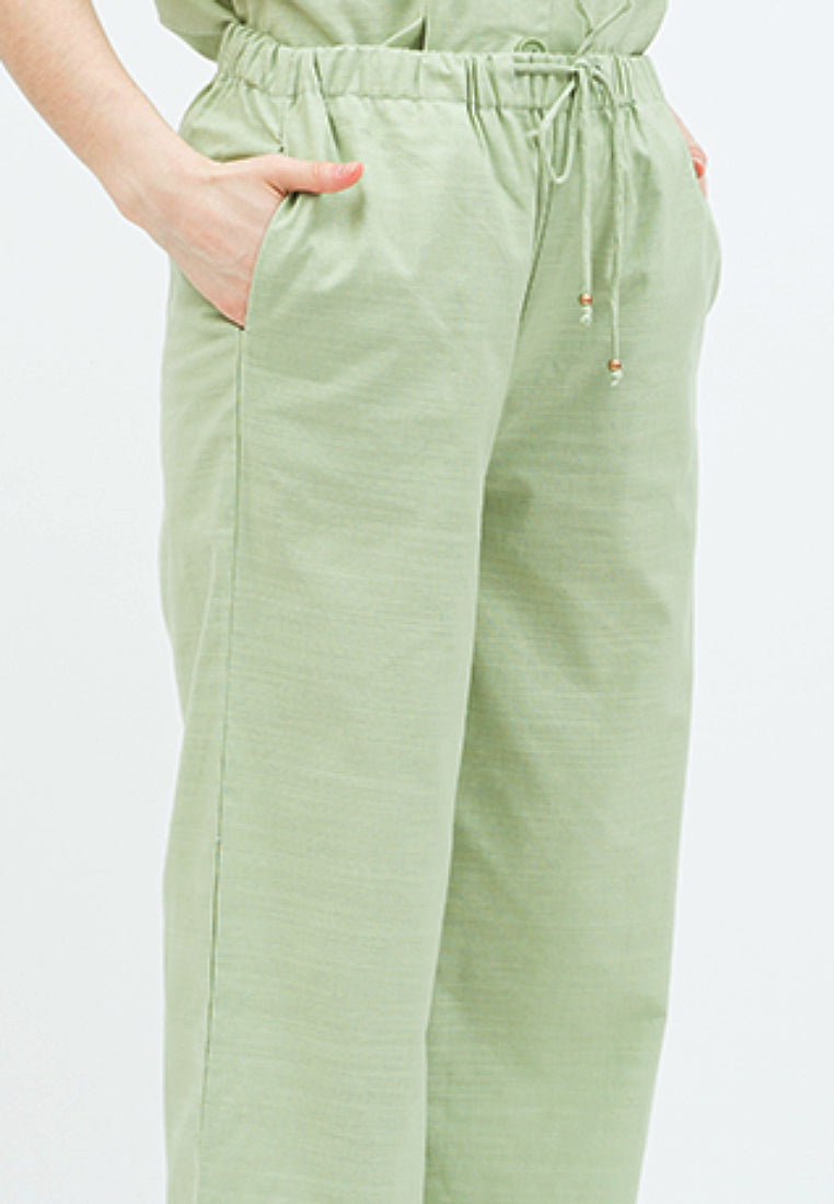 High Waist Straight Pants
