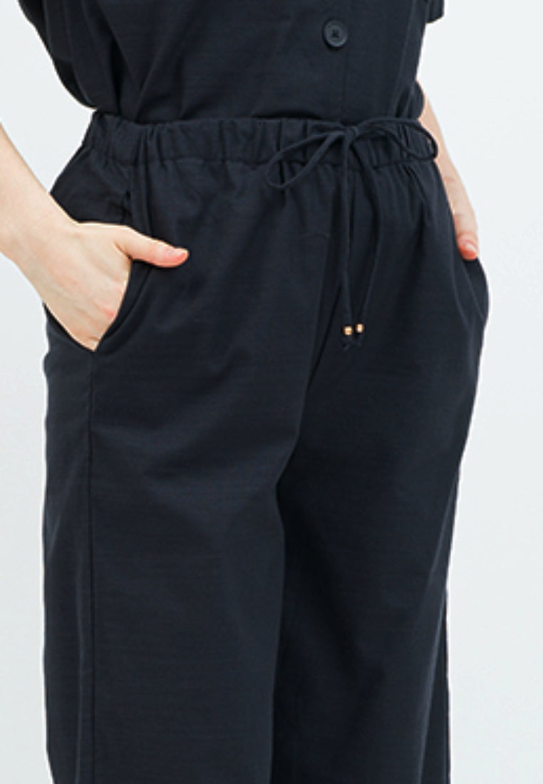 High Waist Straight Pants
