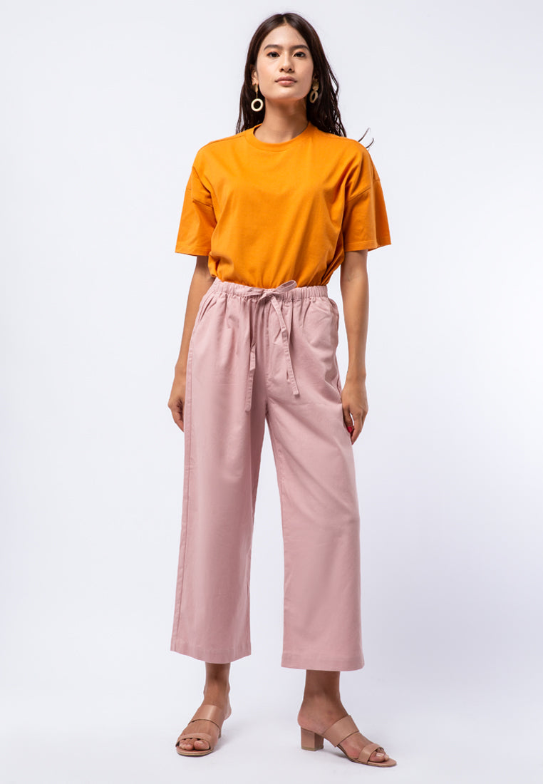 Highwaist Linen Blend Pants