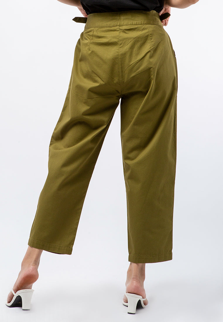 High Waist Tapered Pants