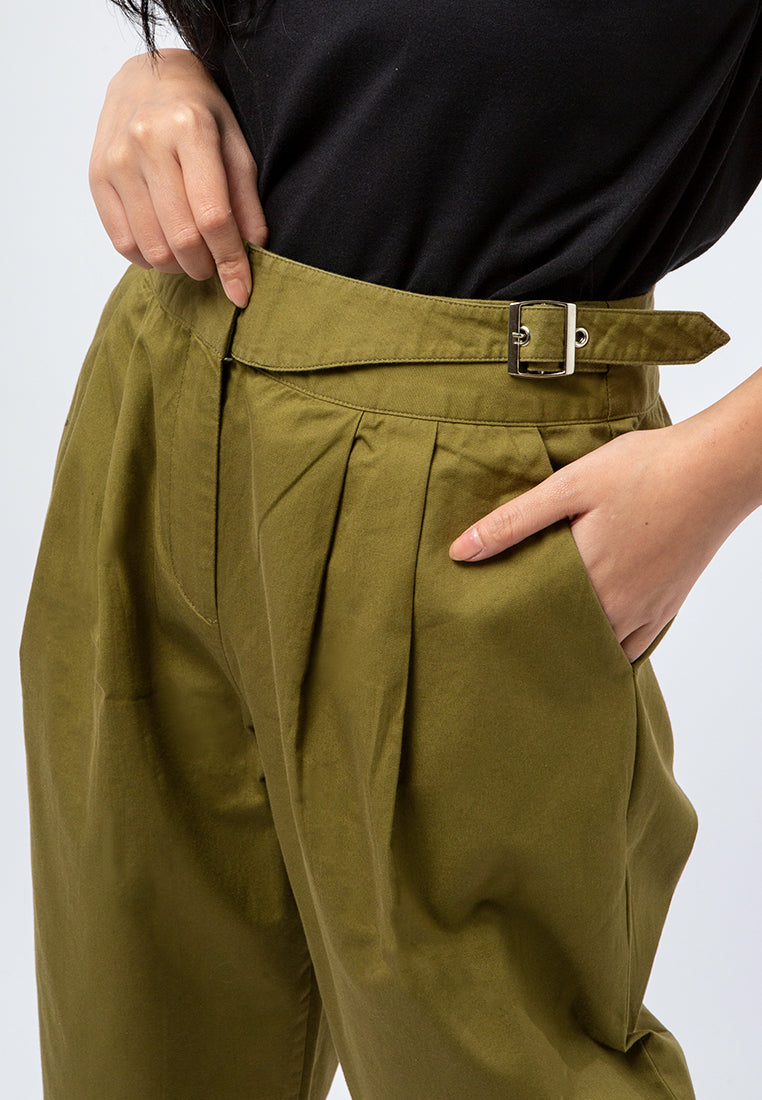High Waist Tapered Pants