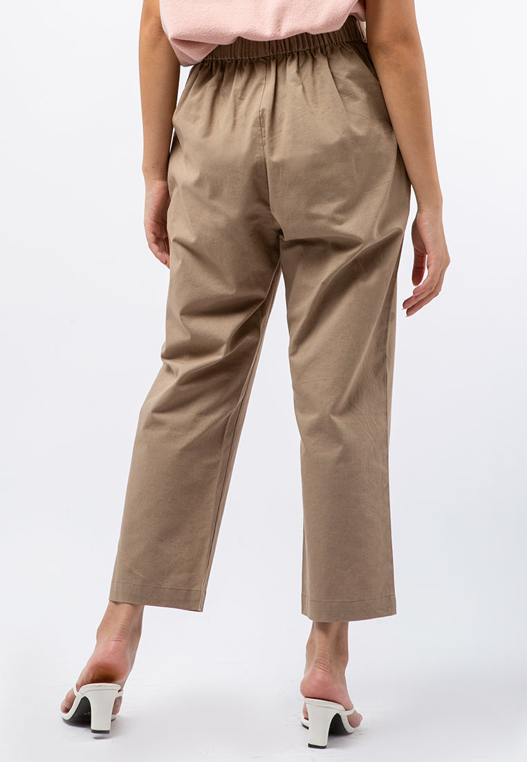 High Waist Tapered Pants