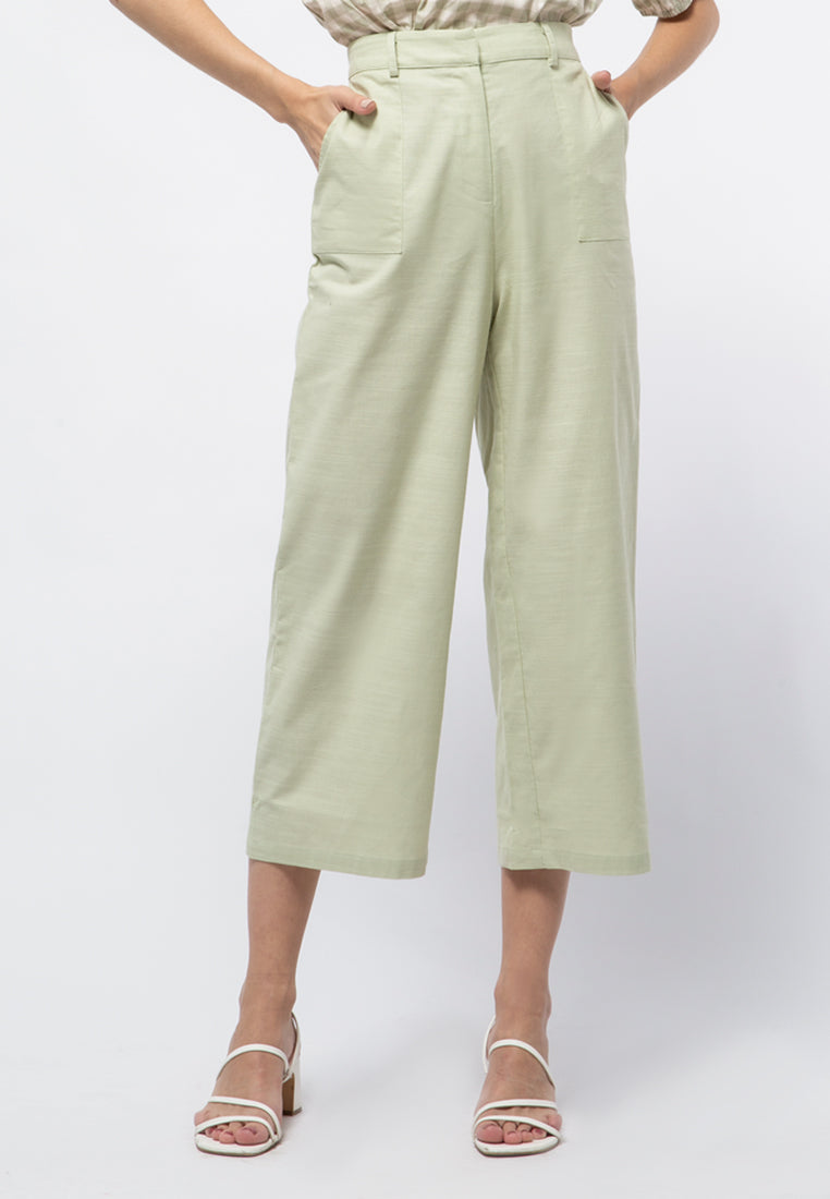 Ankle Length Straight Pants