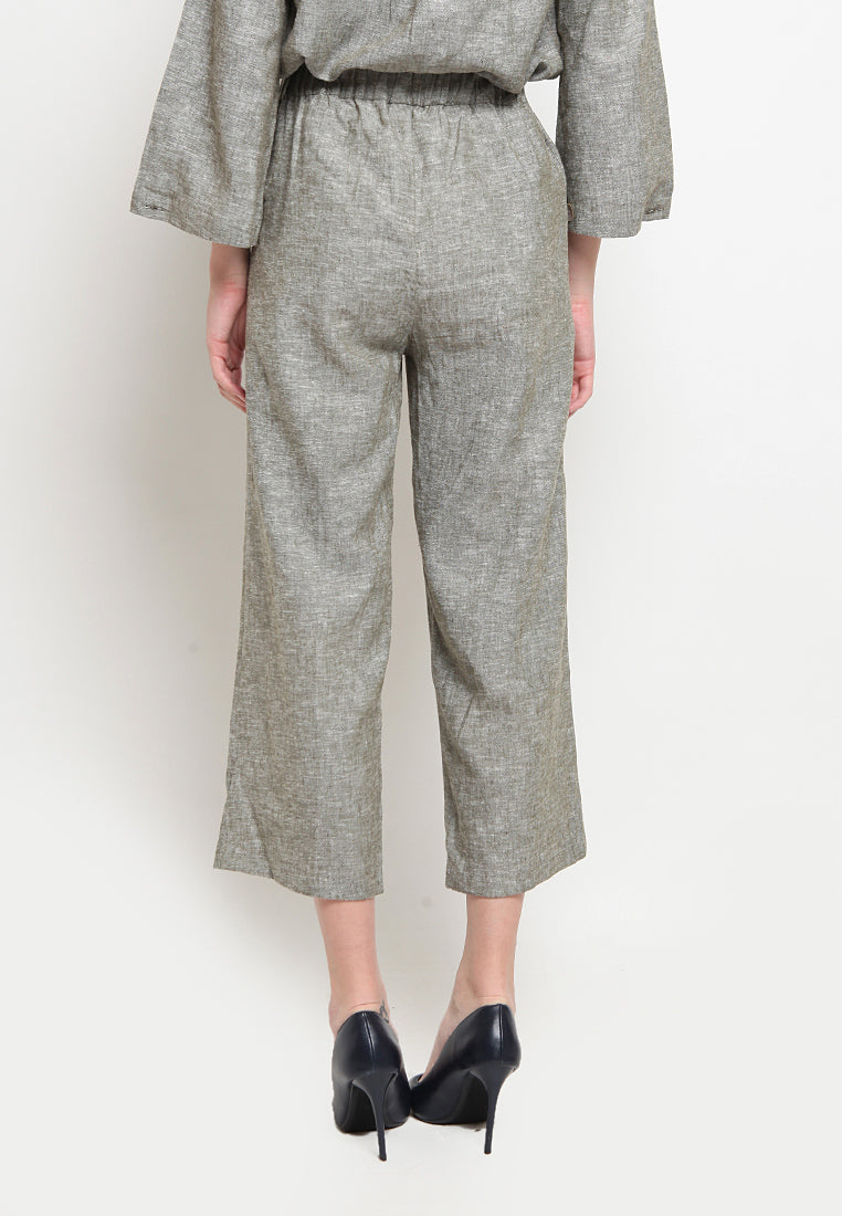 High-waisted Long Pants