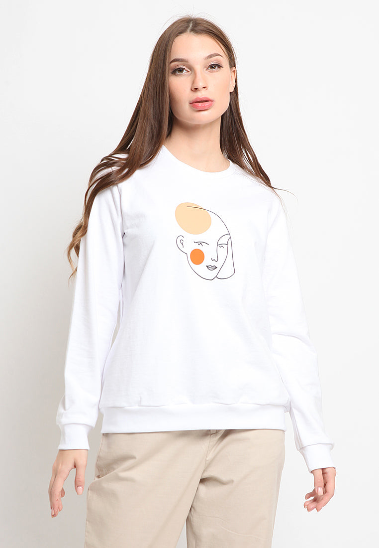 Long Sleeve Basic Sweatshirt