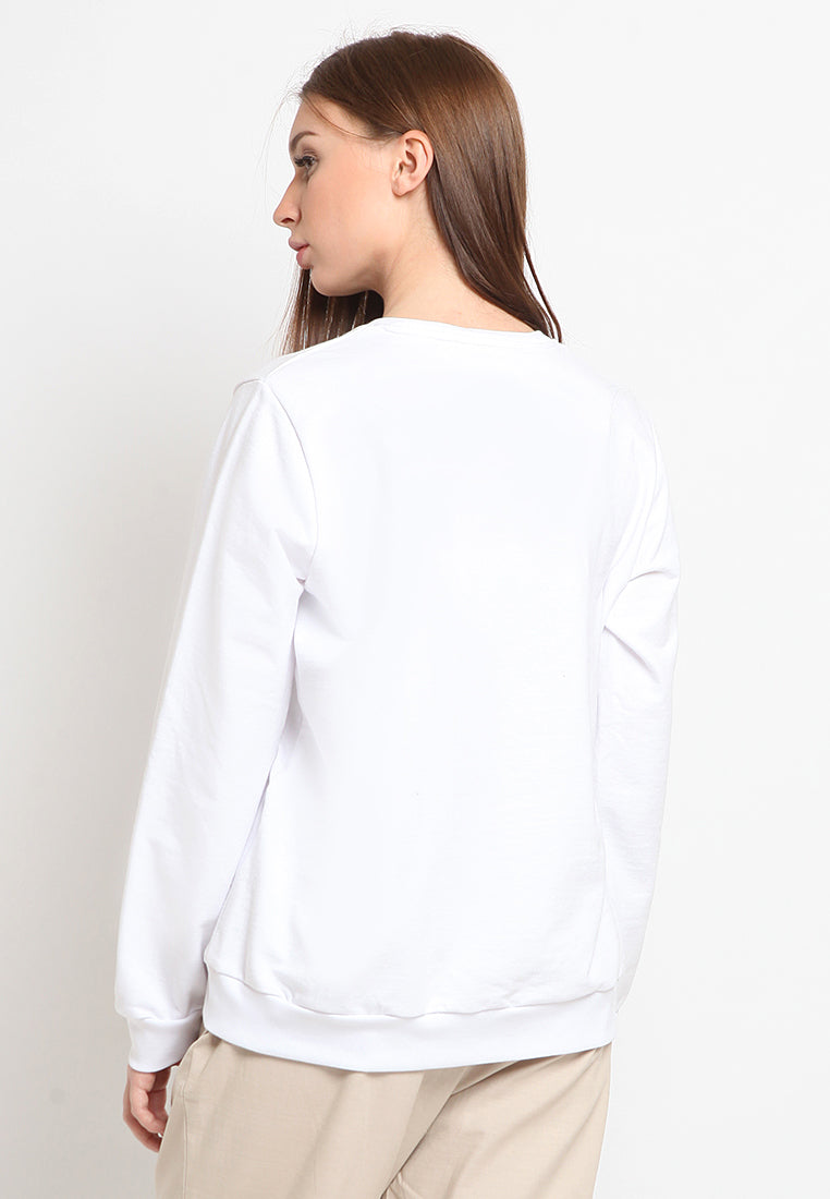 Long Sleeve Basic Sweatshirt