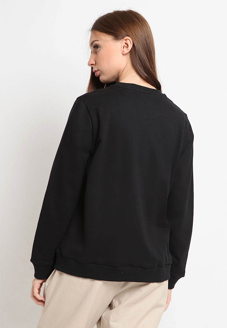 Long Sleeve Basic Sweatshirt