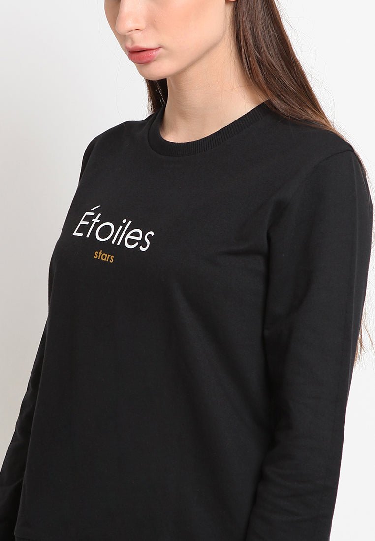 Long Sleeve Basic Sweatshirt