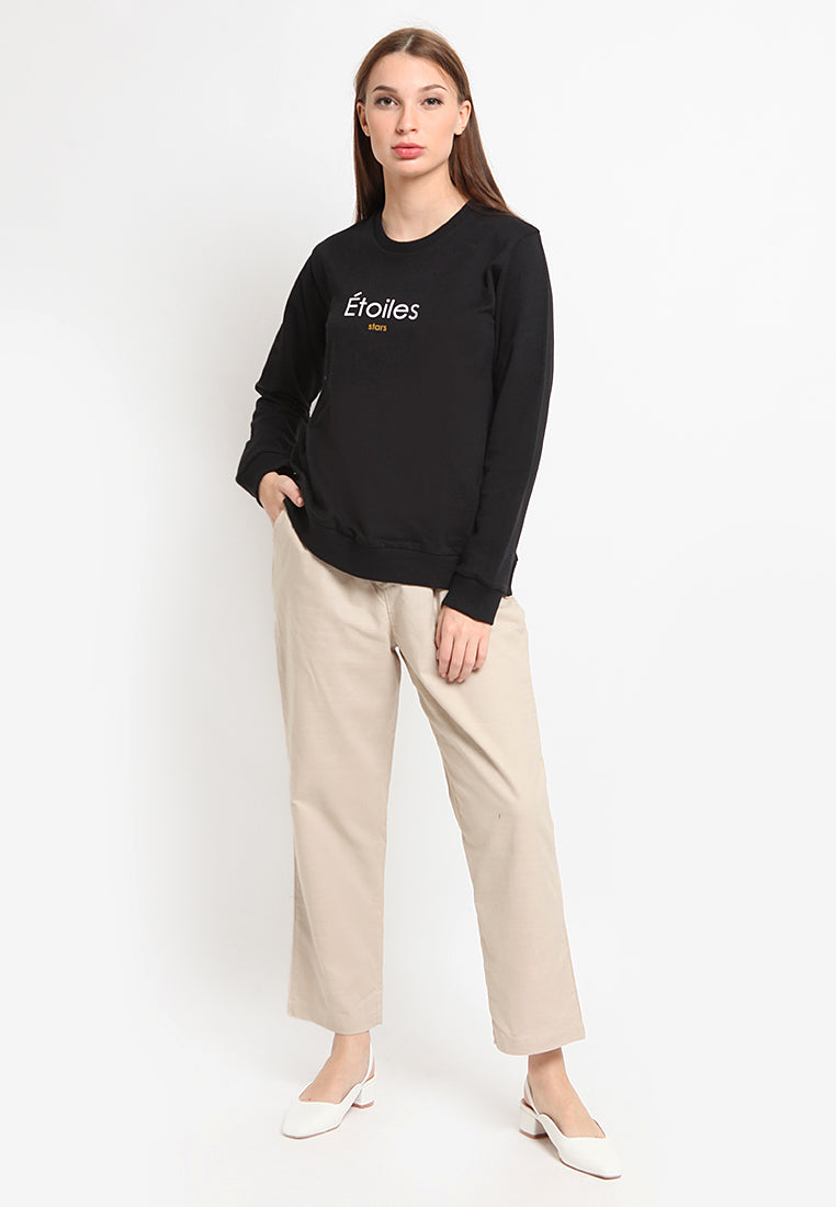 Long Sleeve Basic Sweatshirt