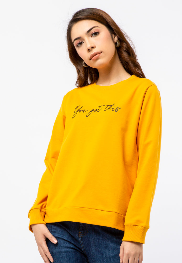 Long Sleeve Graphic Sweatshirt
