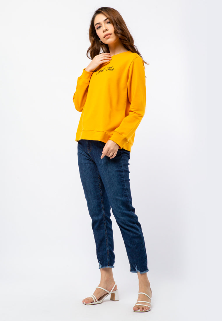 Long Sleeve Graphic Sweatshirt