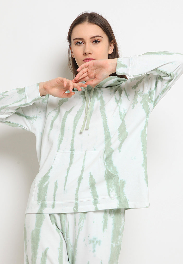 Tie Dye Hoodie Sweatshirt