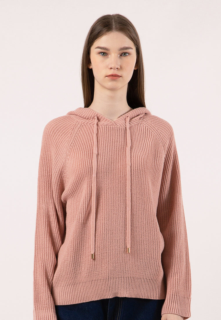 Loose Sweater with Hoodie