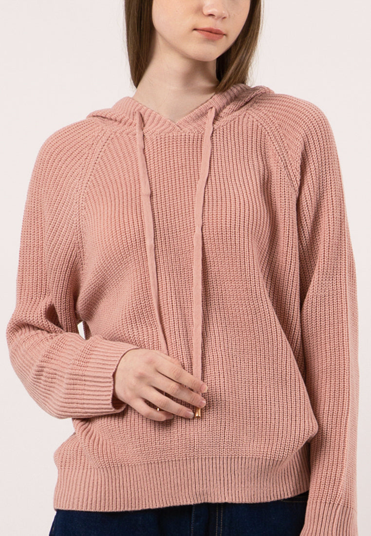 Loose Sweater with Hoodie