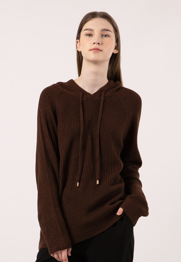 Loose Sweater with Hoodie
