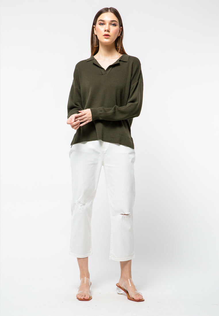 V-neck Sweater
