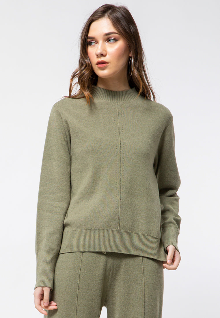High Neck Sweater