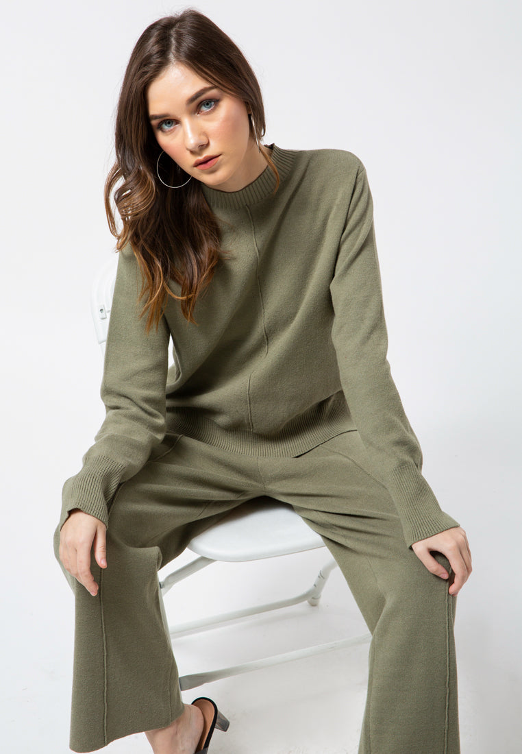 High Neck Sweater