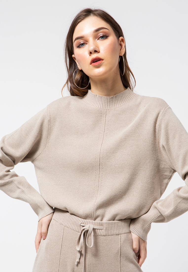 High Neck Sweater