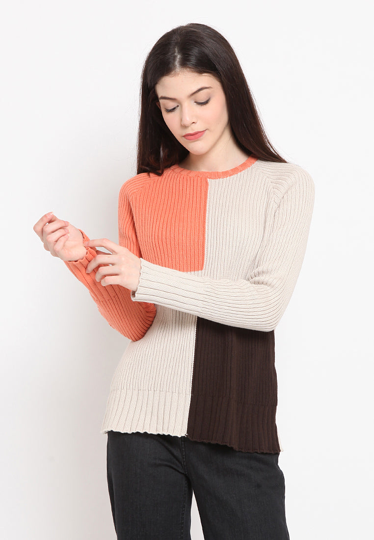 Color Block Sweater