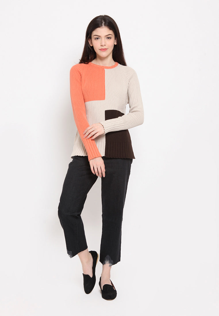 Color Block Sweater