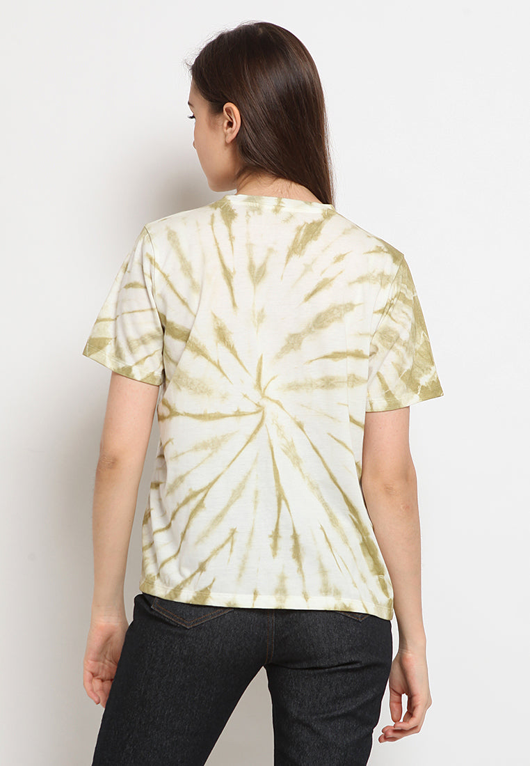 Round Neck Tie Dye T-shirt