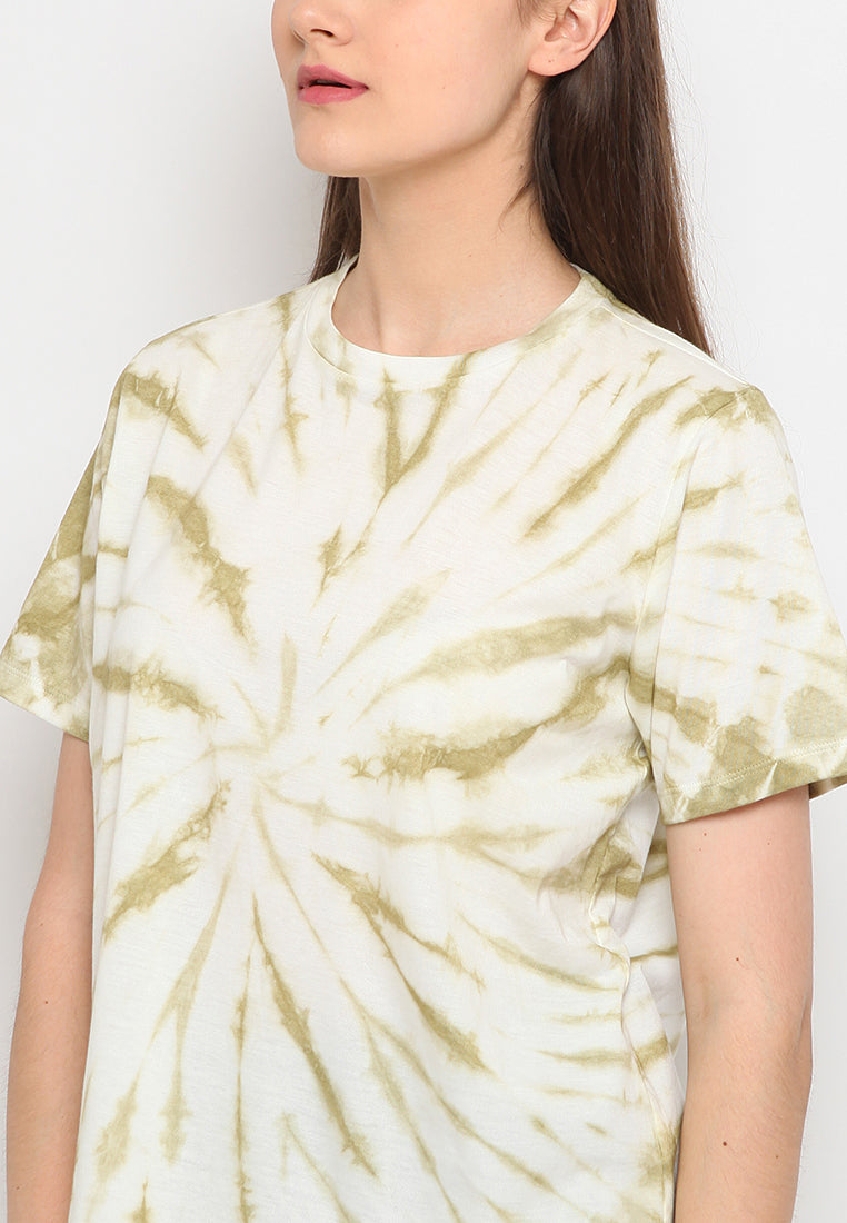 Round Neck Tie Dye T-shirt