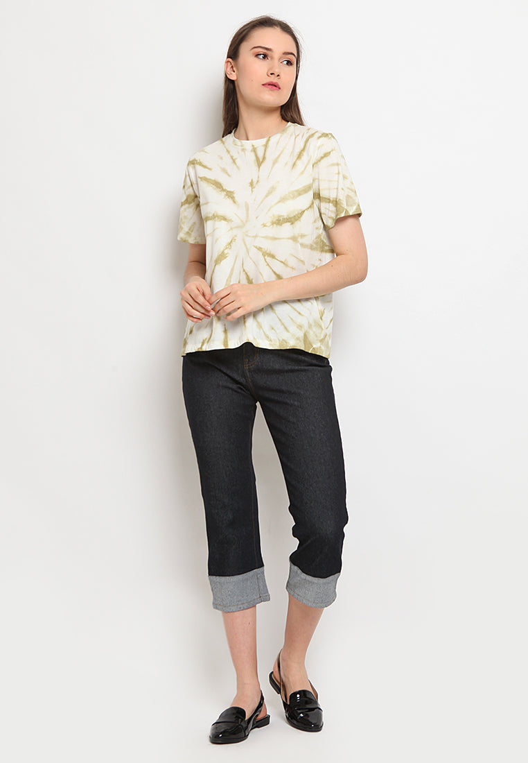 Round Neck Tie Dye T-shirt