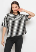 Stripe Crop T-shirt