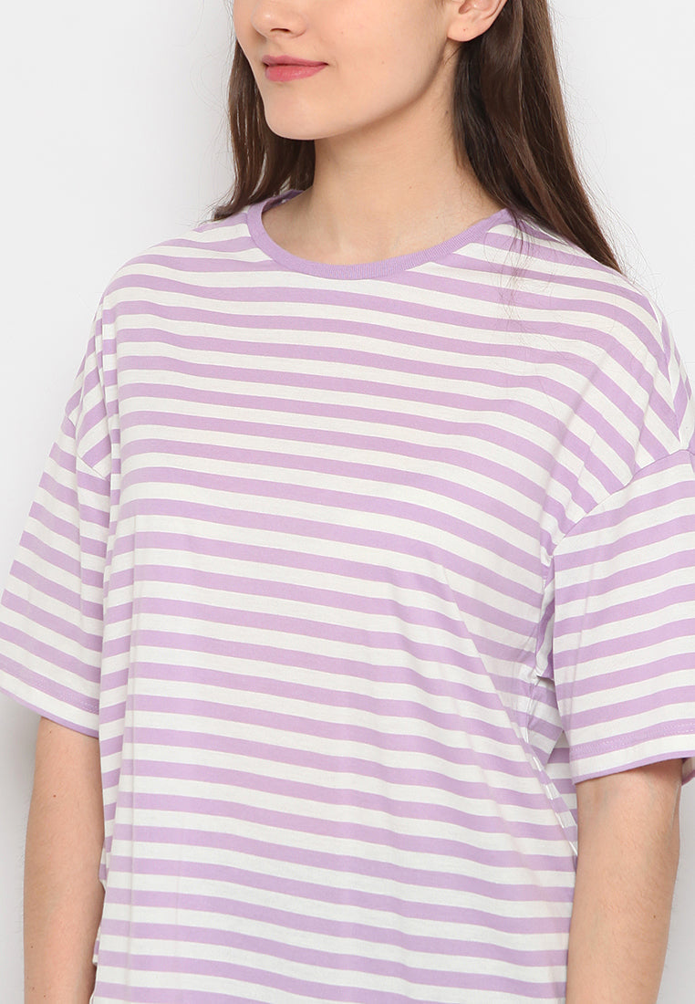 Stripe Crop T-shirt