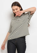 Stripe Crop T-shirt