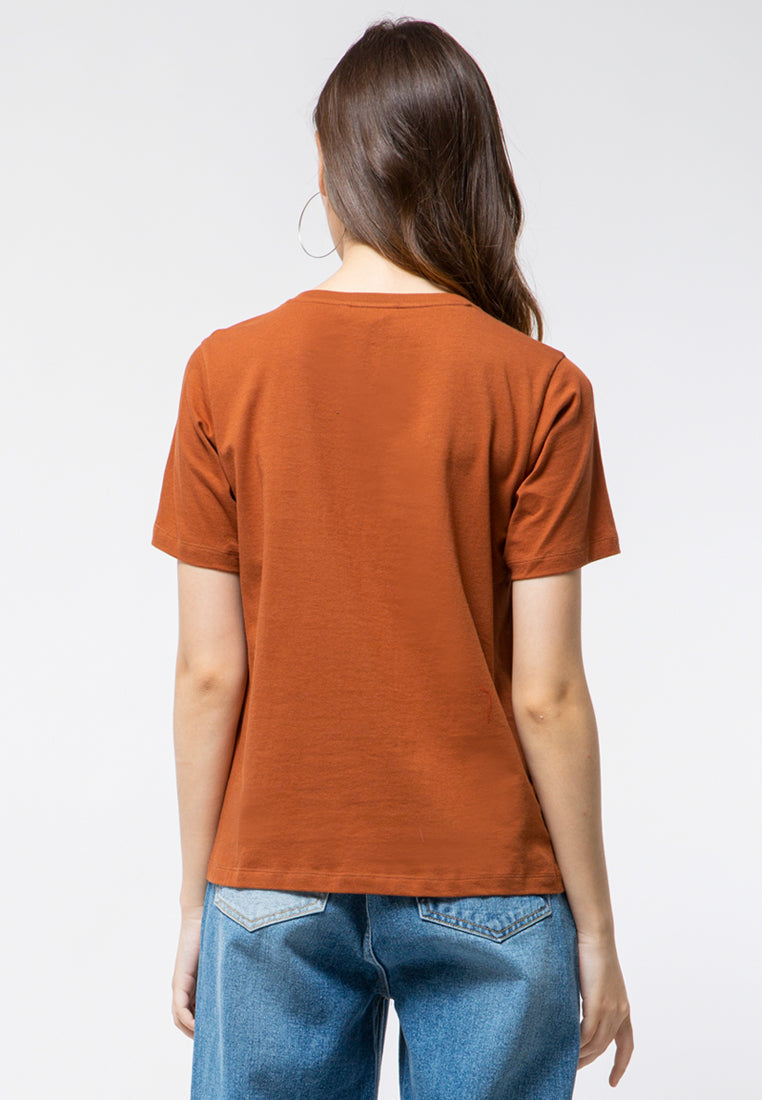 Embossed T-shirt