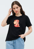 Round Neck Graphic T-shirt