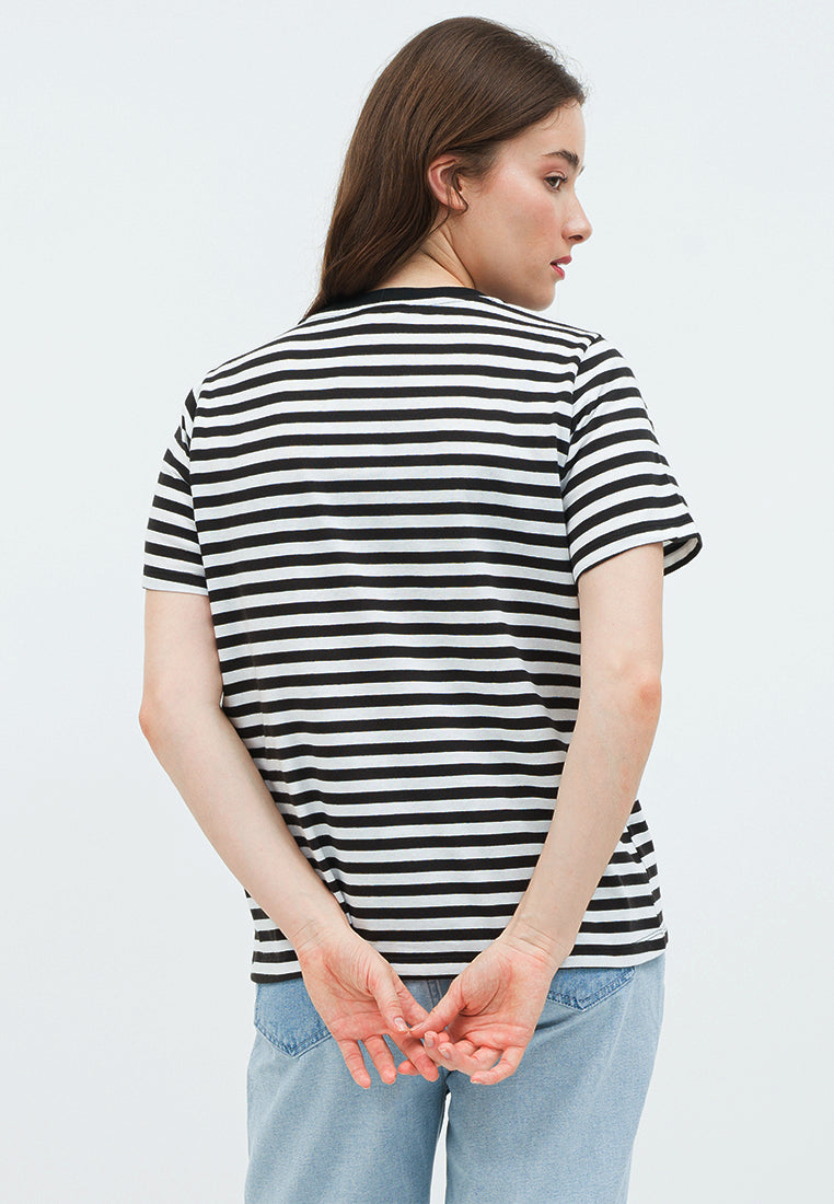 Short Sleeve Striped T-shirt
