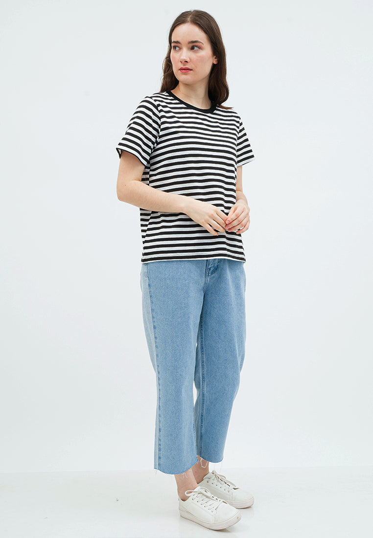 Short Sleeve Striped T-shirt