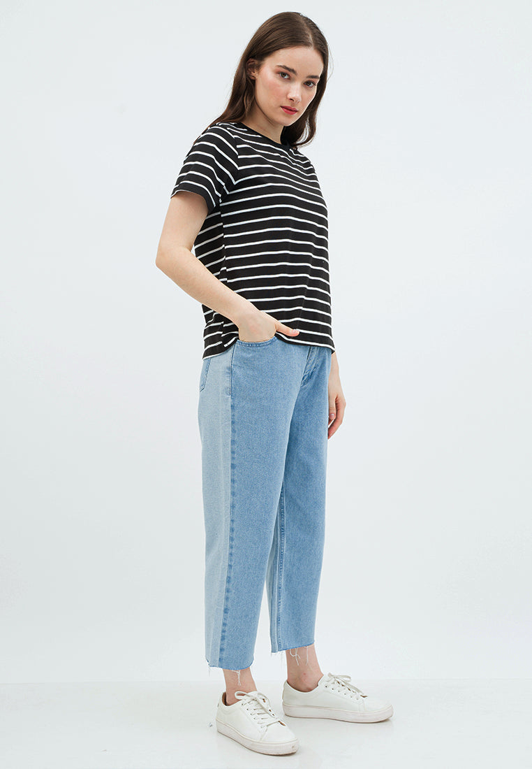 Short Sleeve Striped T-shirt