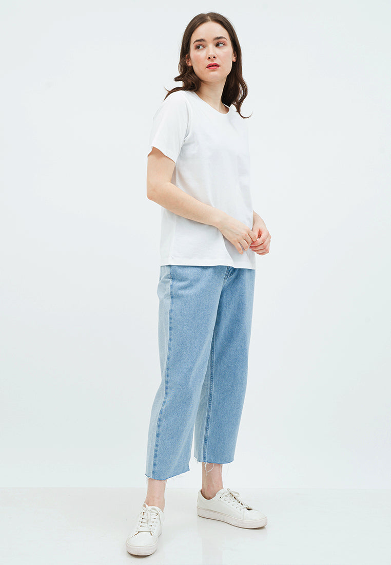 Round Neck Loose T-shirt