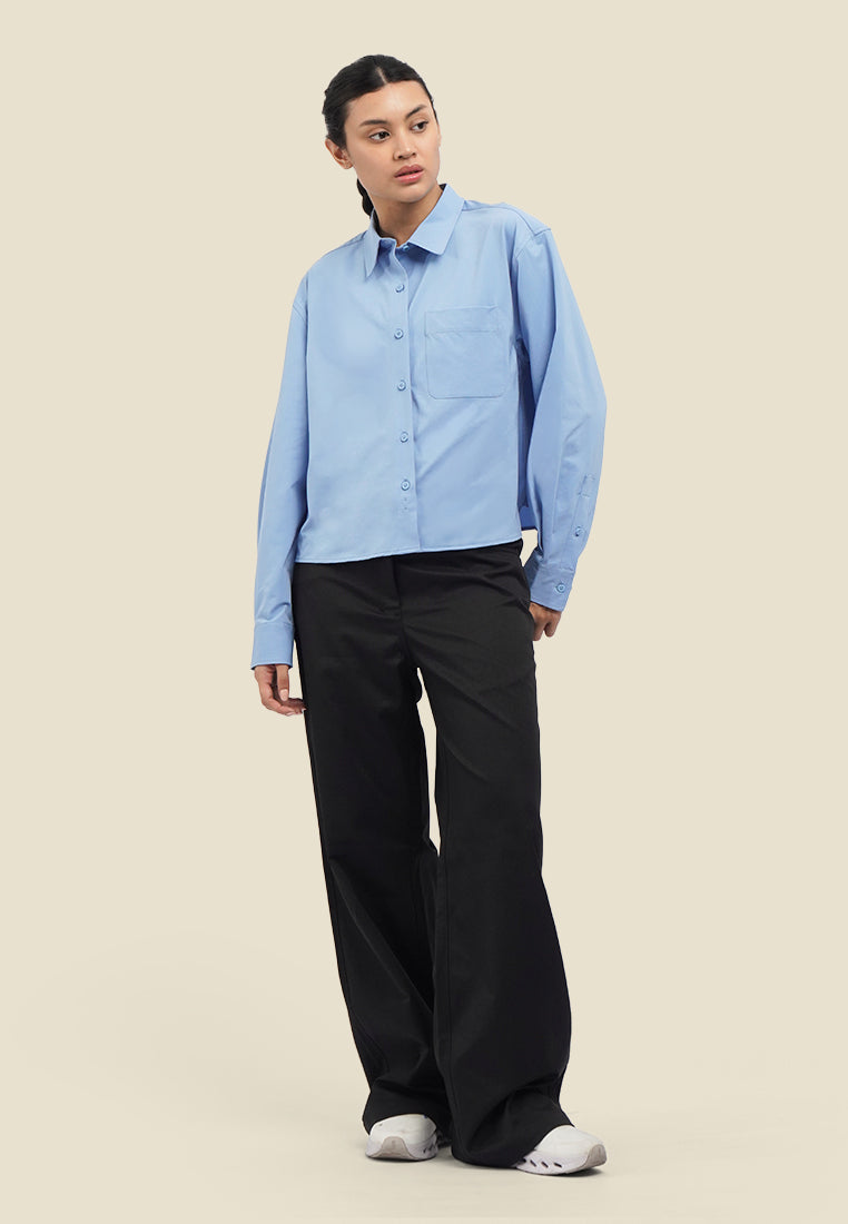 Drift Long Sleeve Boxy Shirt