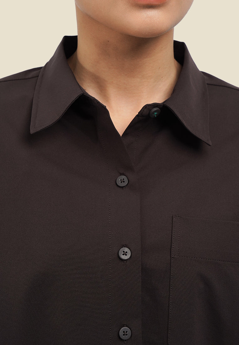Drift Long Sleeve Boxy Shirt
