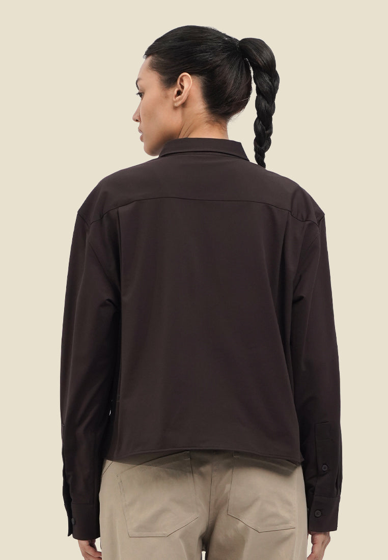 Drift Long Sleeve Boxy Shirt
