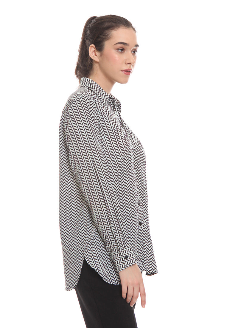Long Sleeves Blouse