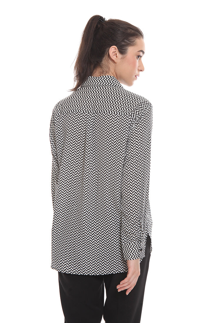 Long Sleeves Blouse