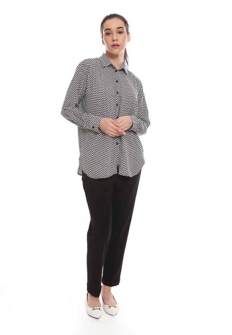 Long Sleeves Blouse