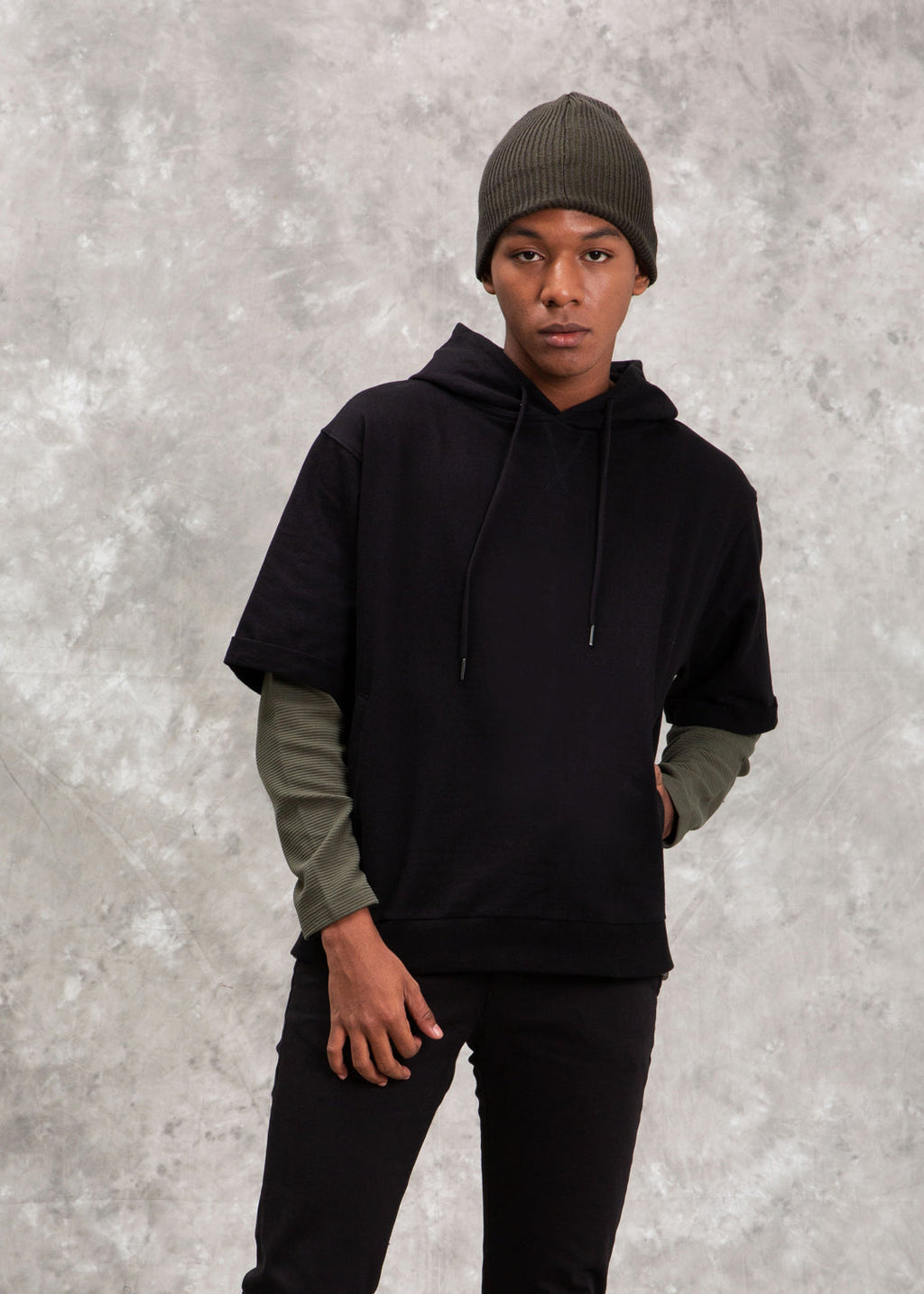 Jacket Hoodie Black Ss20
