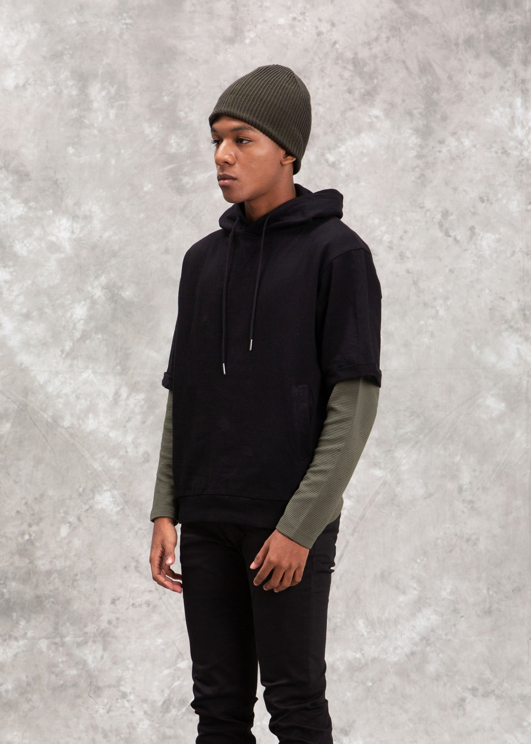 Jacket Hoodie Black Ss20