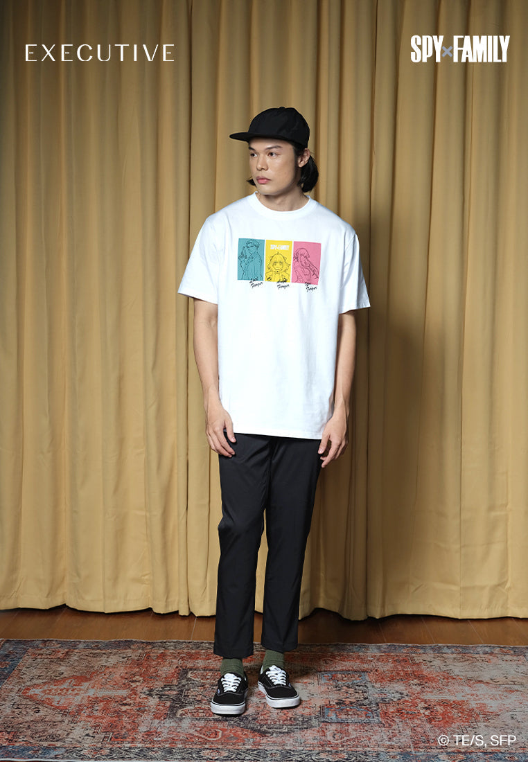 Spy X Family Executive The Forgers White T-Shirt